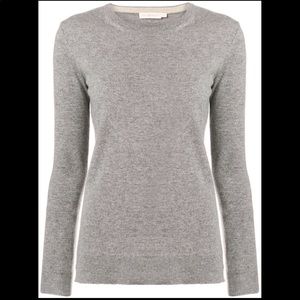 Tory Burch Bella Cashmere Crew Neck Sweater